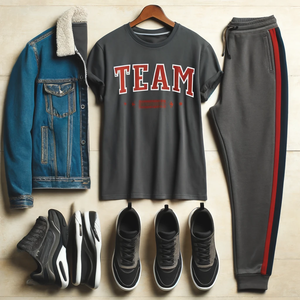 look com camisa de time
