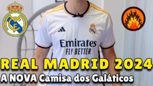 Nova camisa do Real Madrid 2023