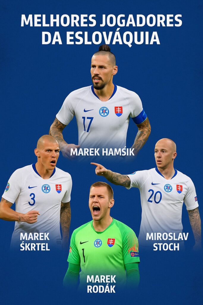 melhores jogadores eslováquia