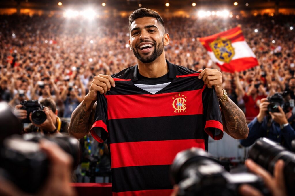 jogador do flamengo