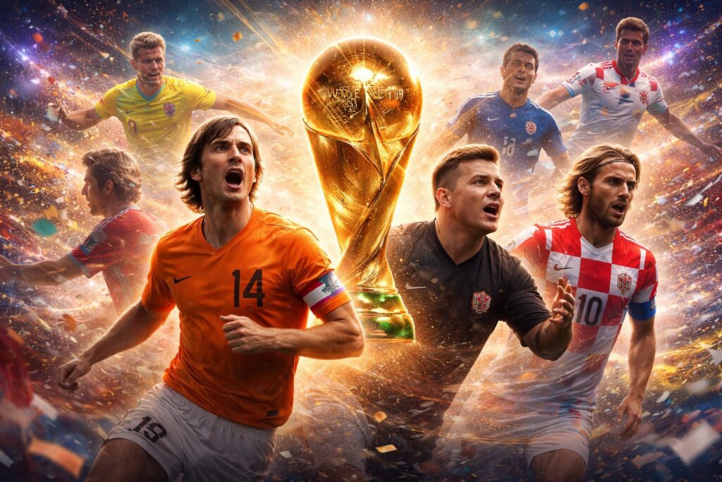 Quais seleções nunca ganharam a Copa do Mundo, mas já chegaram perto?
