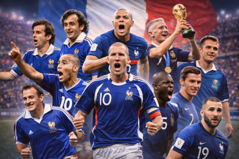 Lista de Top 10 melhores jogadores da história da seleção da França