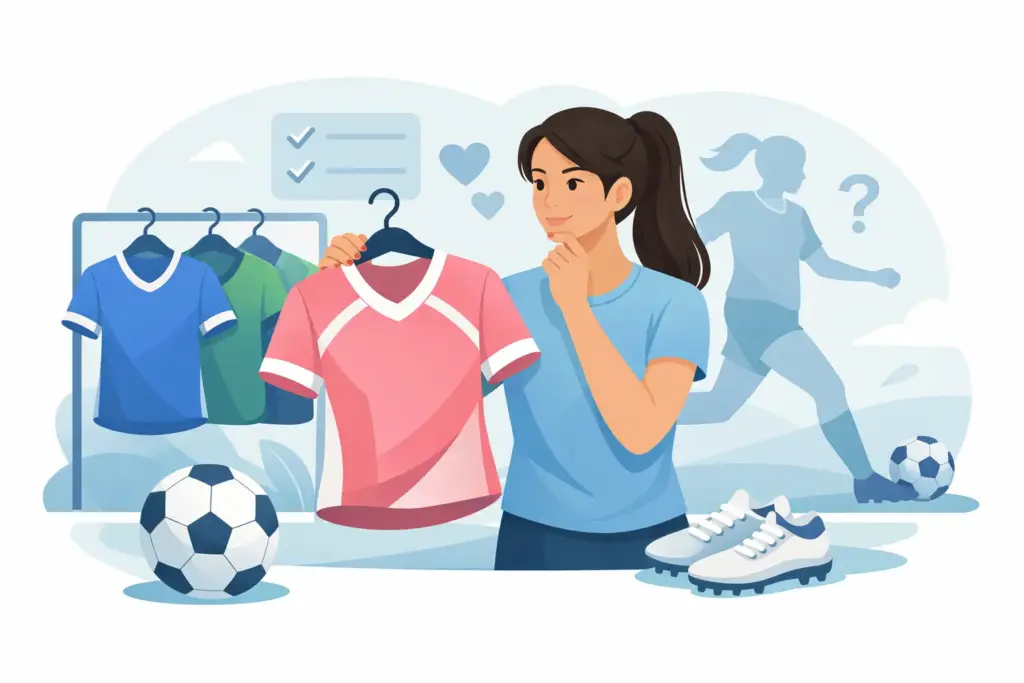 Camisas de futebol femininas: como escolher