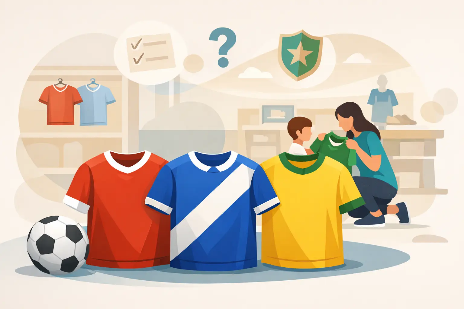 Camisas de time infantil: como escolher bem