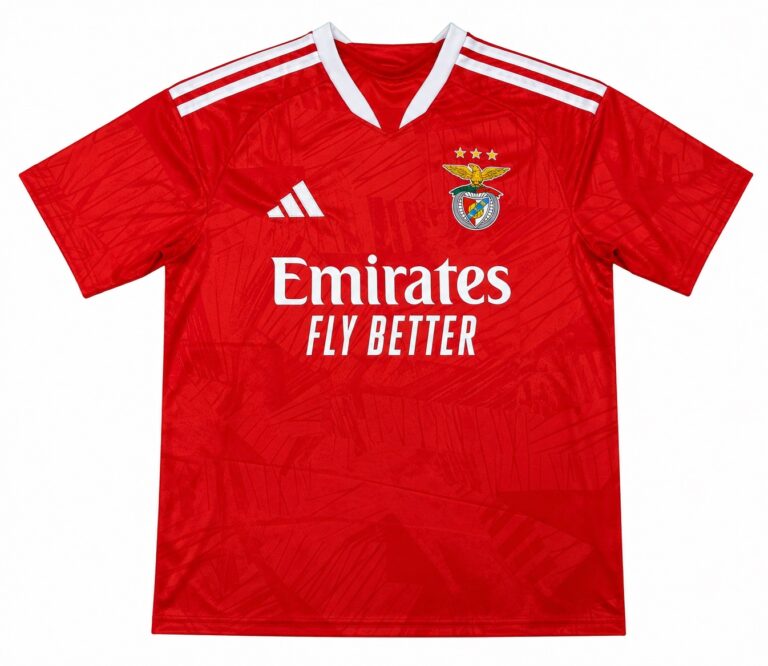 Benfica 2026/27: imagens vazadas revelam possível nova camisa home do clube