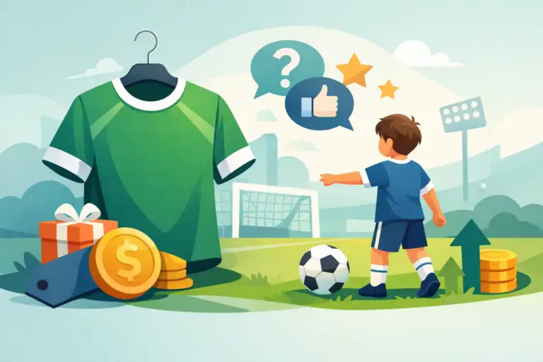 Camisa de futebol infantil promocional vale a pena?