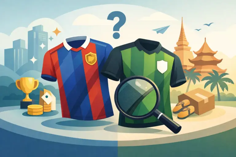 Camisa de time tailandesa vale a pena?