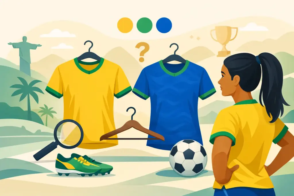 Camisa seleção brasileira feminina: como escolher