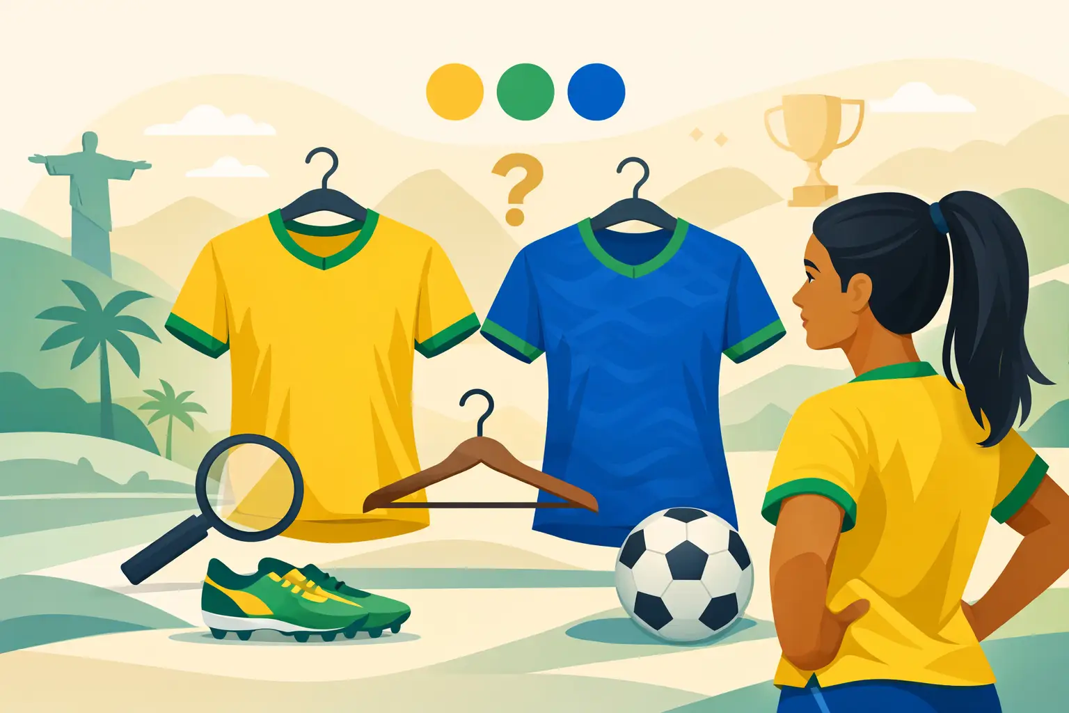 Camisa seleção brasileira feminina: como escolher
