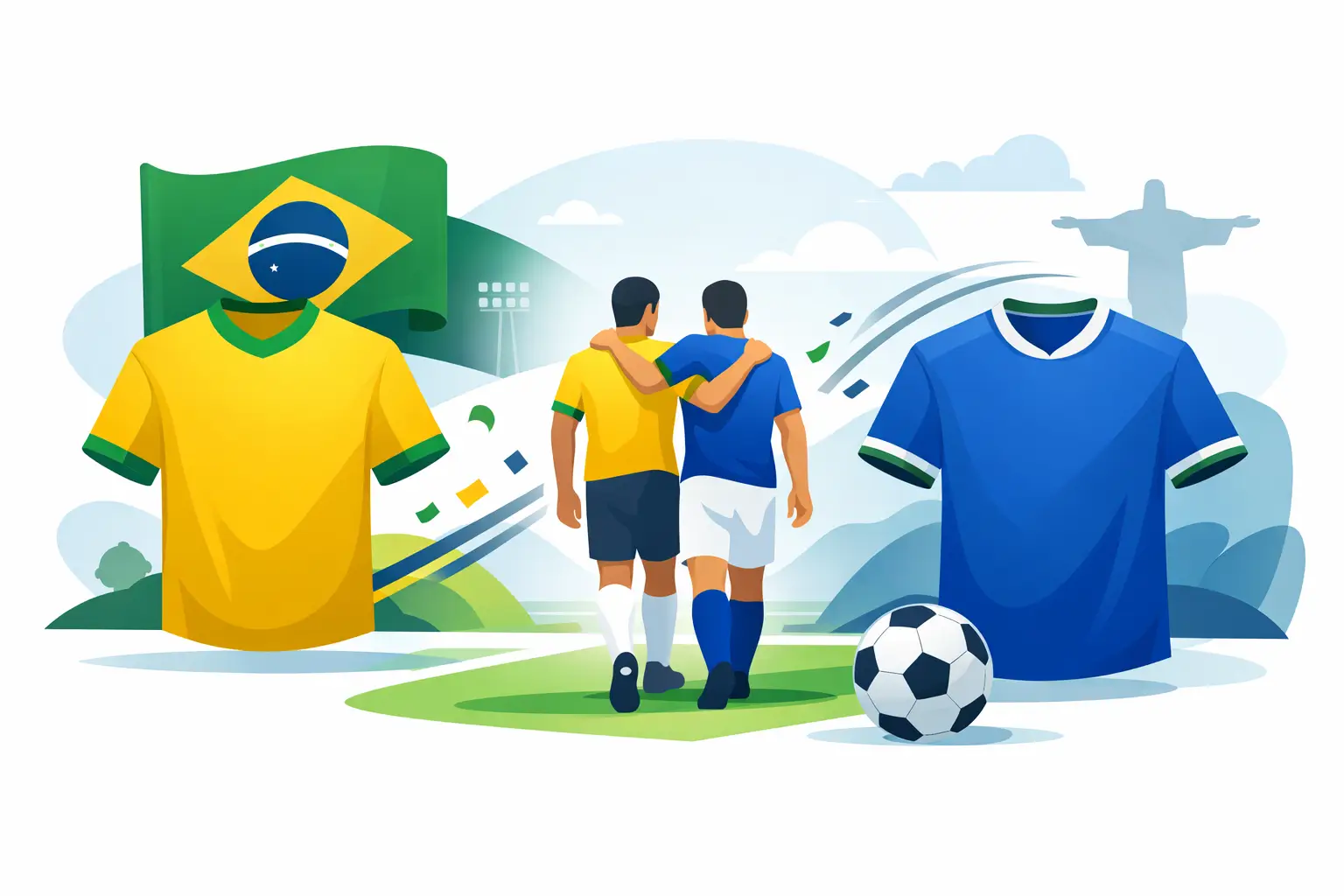 Como surgiu a camisa azul do Brasil? | Blog do Capita