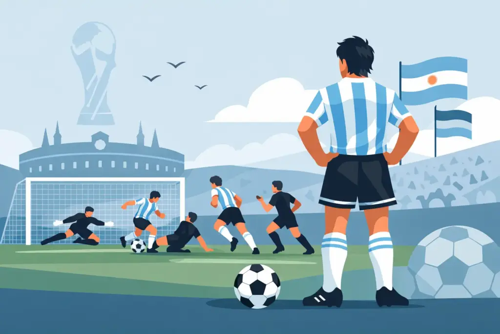Desempenho da Seleção Argentina na Copa de 1990