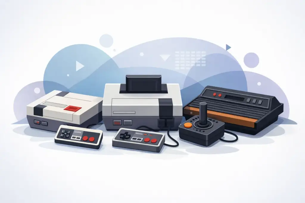Lista dos consoles da geração 8-bits