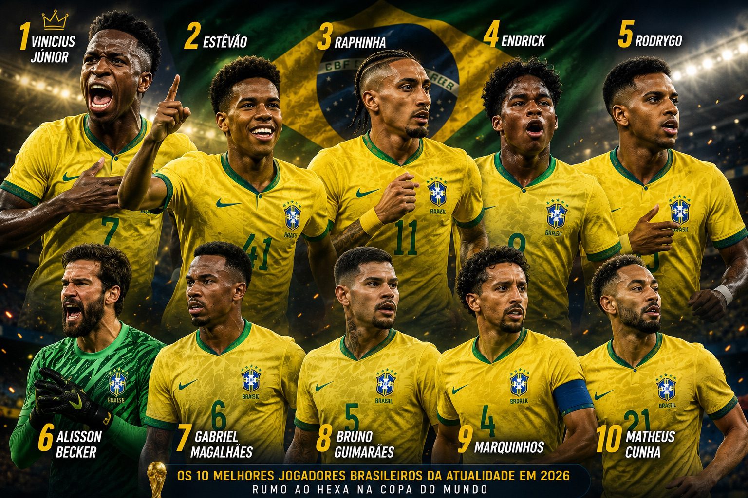 jogadores brasileiros