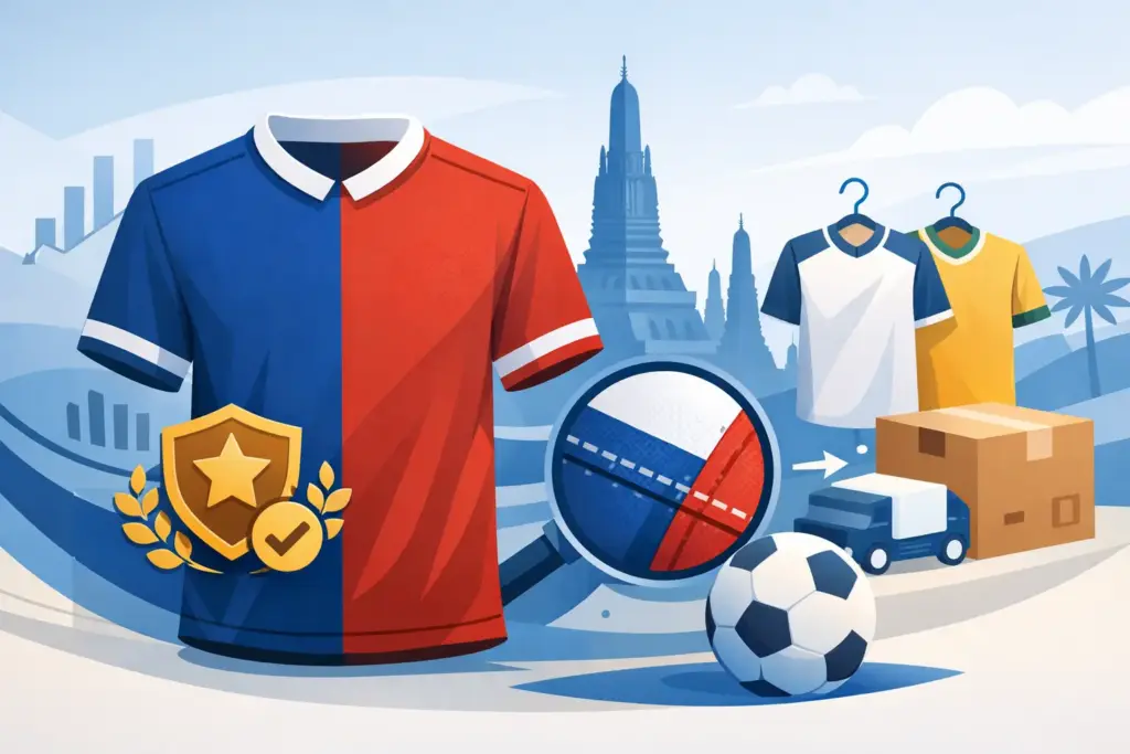 O que é camisa tailandesa 1:1?