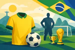 Por que a camisa 1 do Brasil é amarela?