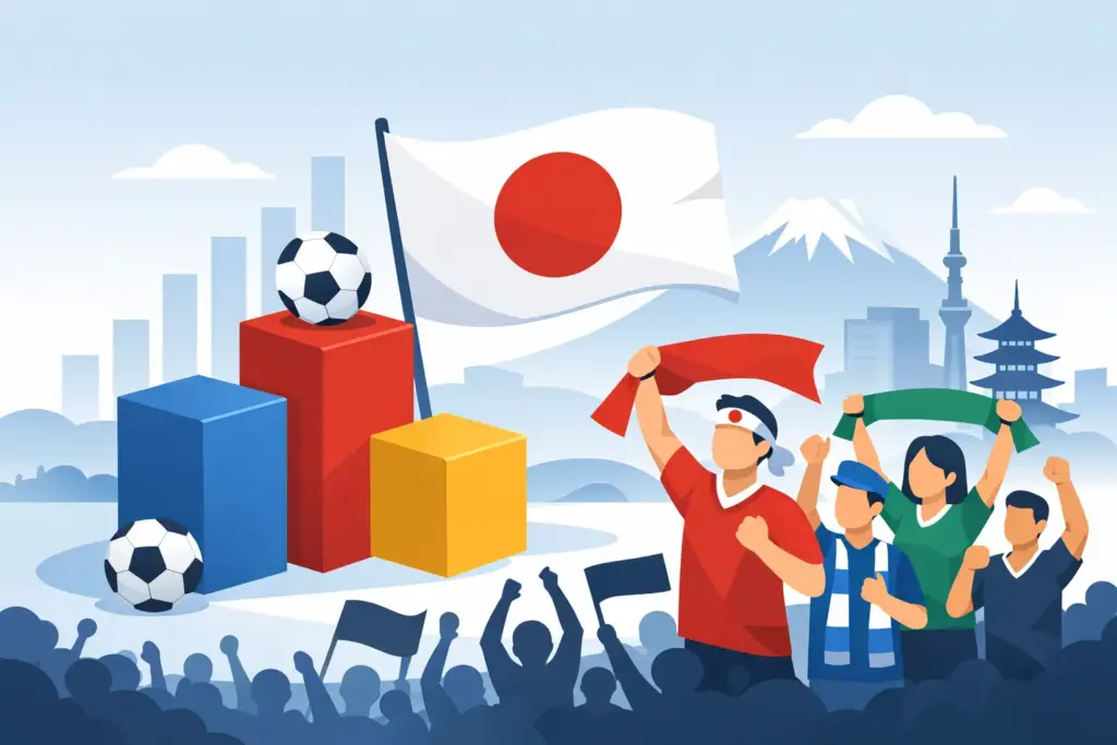 Ranking das maiores torcidas do futebol japonês