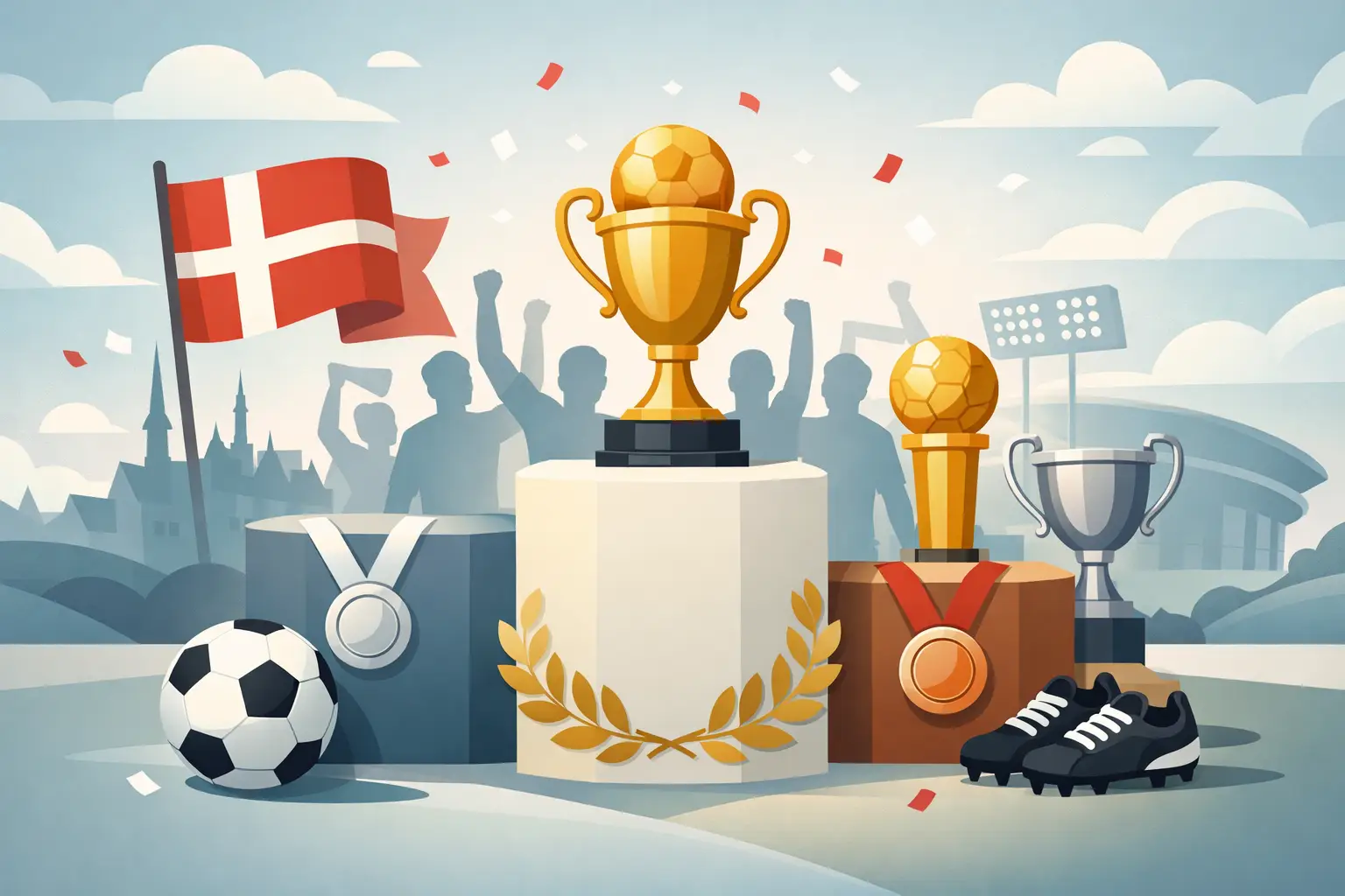 Ranking dos maiores campeões do futebol dinamarquês