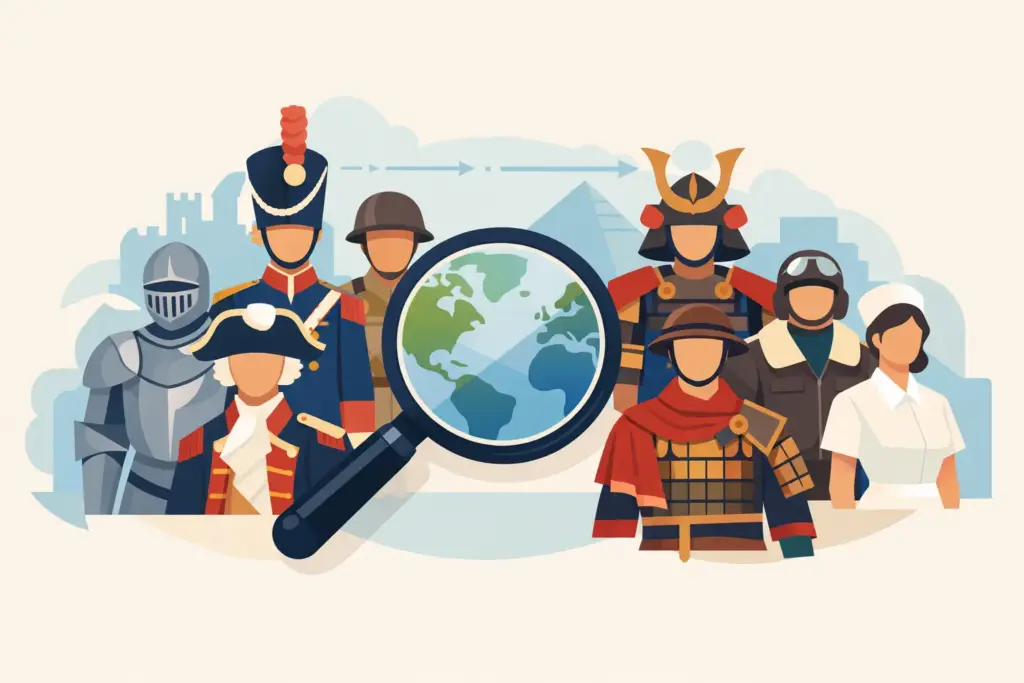 10 exemplos de uniformes históricos