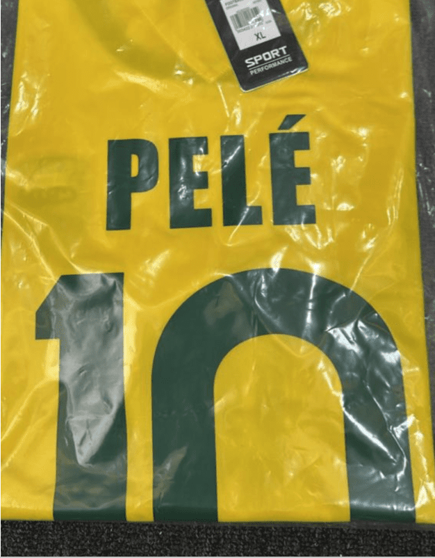 camisa do Pelé