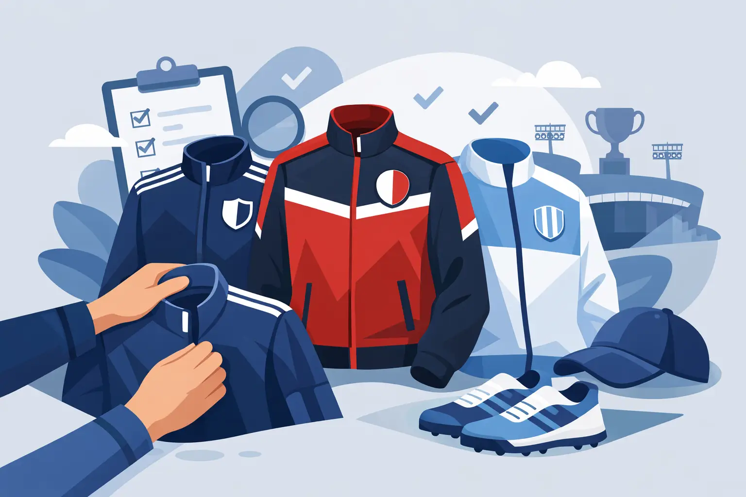 Agasalho de clube: como escolher bem