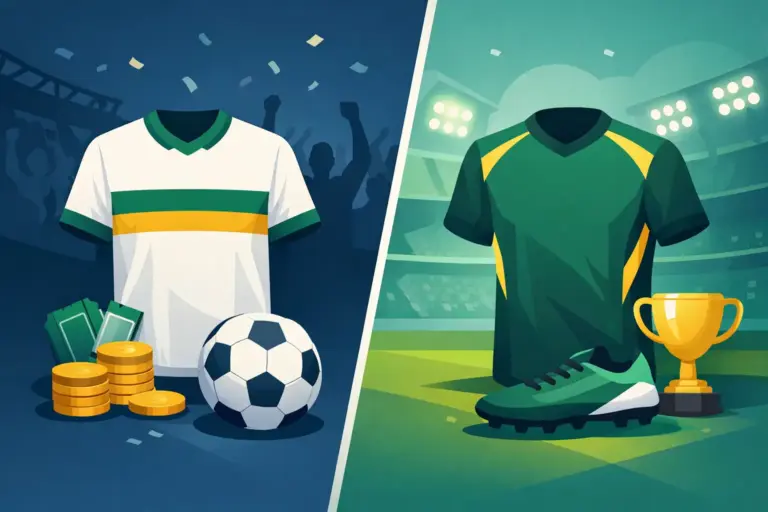 Camisa torcedor vs jogador: qual vale mais?