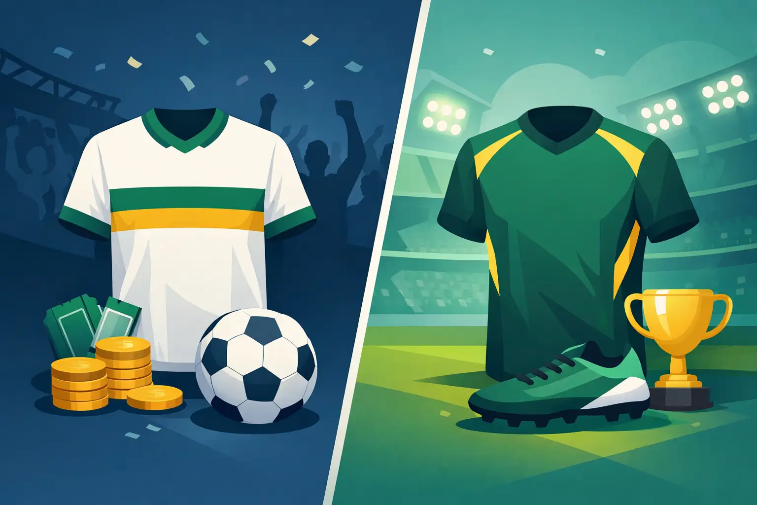 Camisa torcedor vs jogador: qual vale mais?