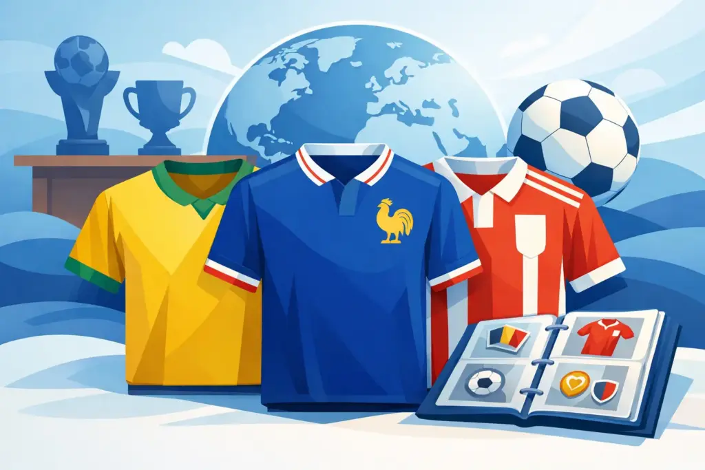 Camisas internacionais para colecionar bem