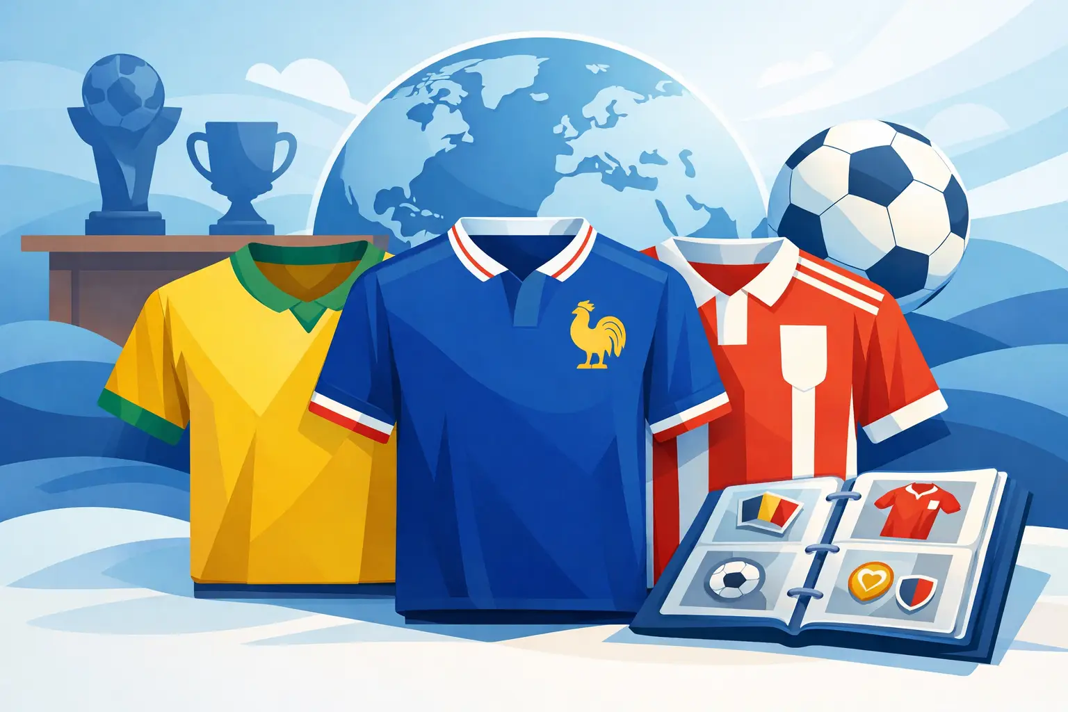 Camisas internacionais para colecionar bem