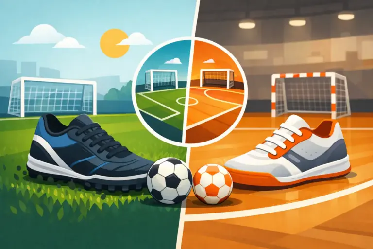 Chuteira society ou futsal: qual escolher?