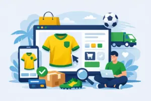 Como comprar camisa da seleção online