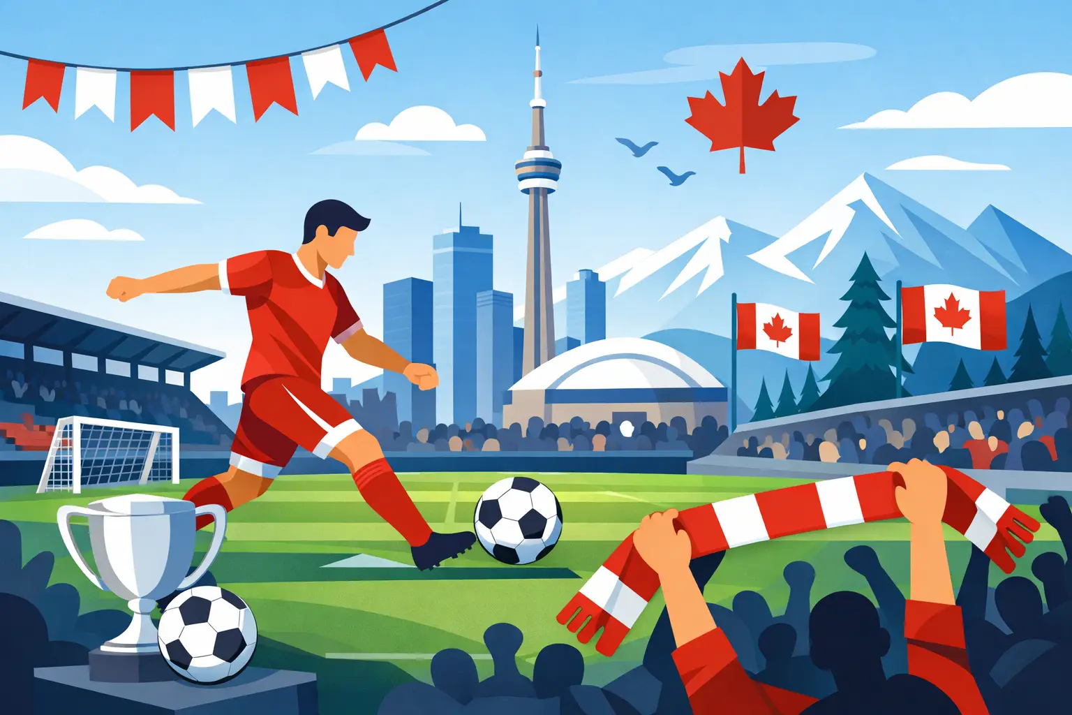Como funciona o campeonato canadense de futebol?