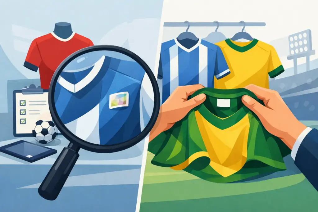 Como identificar camisa de jogo sem errar