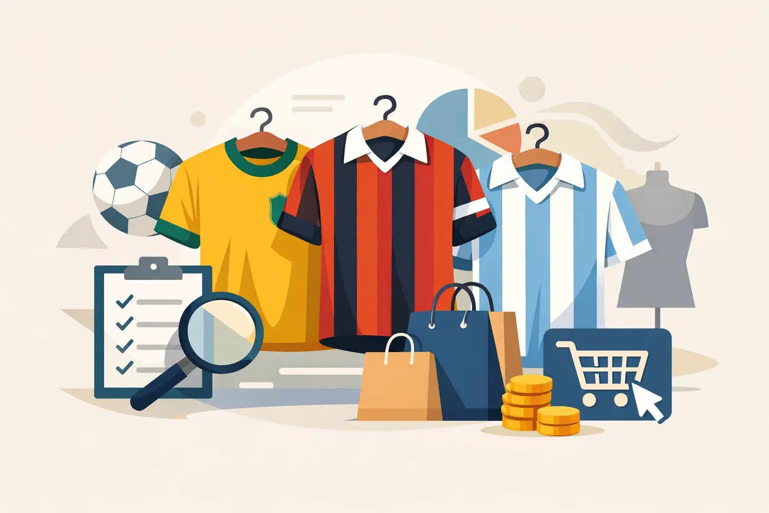 Guia de camisas retrô para comprar bem
