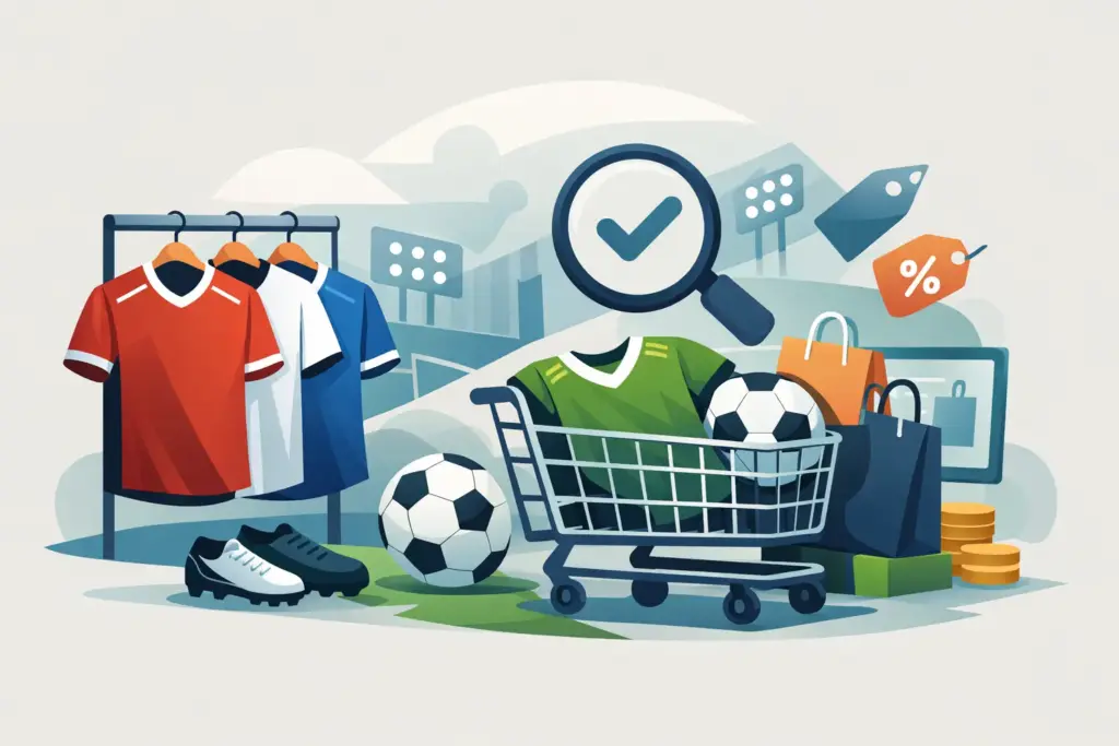 Guia outlet camisa futebol: como comprar bem