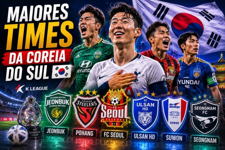Maiores Times da Coreia do Sul