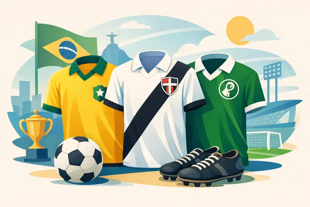 Melhores camisas retrô nacionais: 9 clássicas