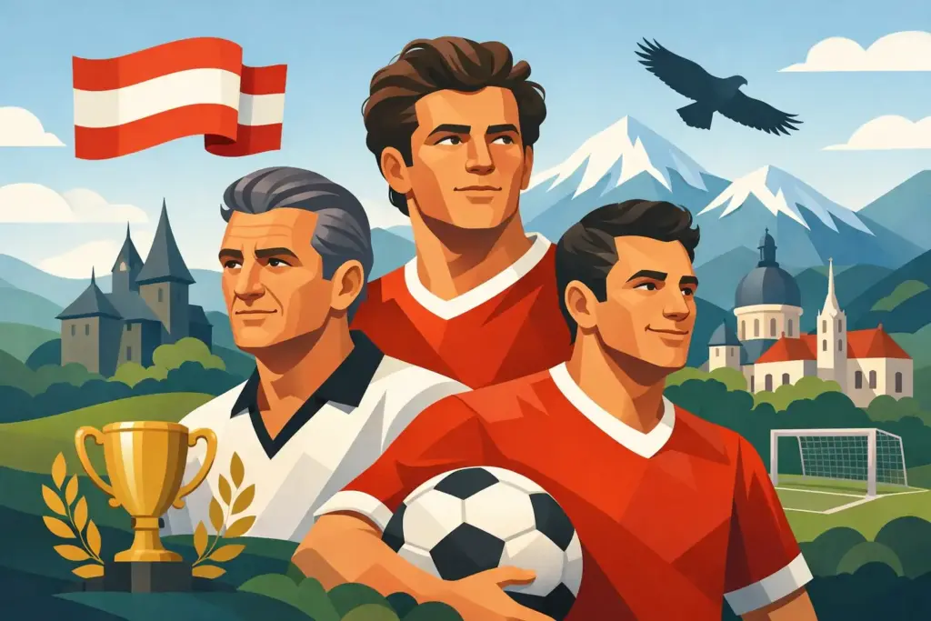 Quais os maiores jogadores da história da Áustria?