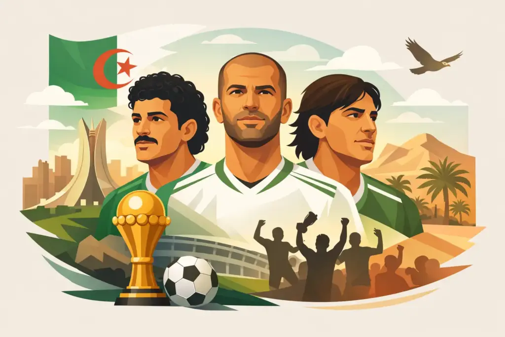 Quais são os maiores jogadores da história da Argélia?