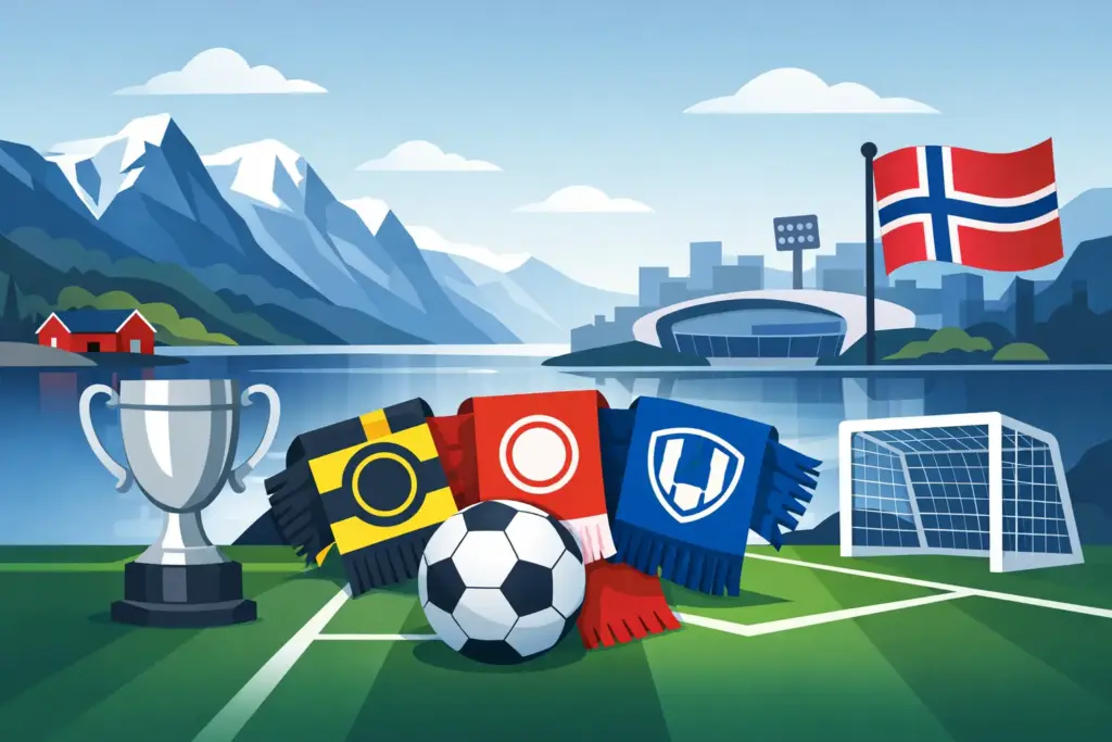 Quais são os maiores times da liga norueguesa?