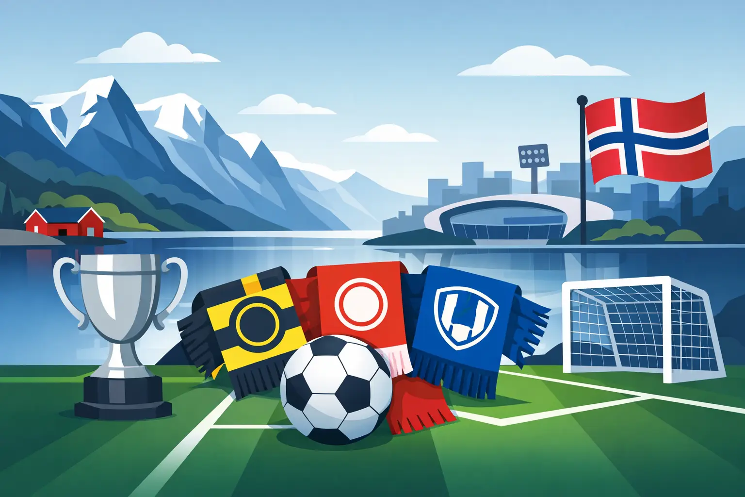 Quais são os maiores times da liga norueguesa?