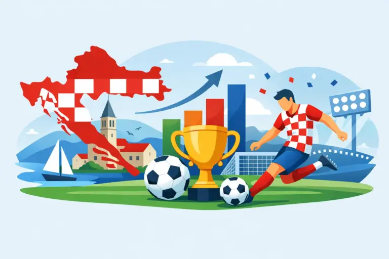 Qual é o histórico da Croácia no futebol?