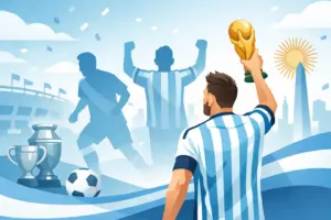 Qual histórico do Messi na seleção argentina?