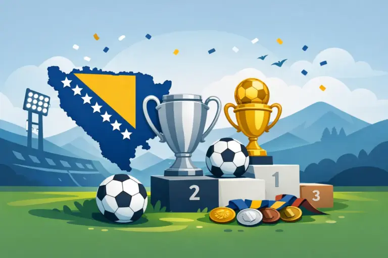 Quantos títulos tem a Bósnia no futebol?