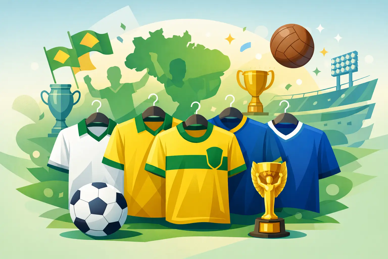 10 melhores camisas seleção brasileira históricas