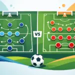 4-3-3 versus 4-4-2: qual formação rende mais?