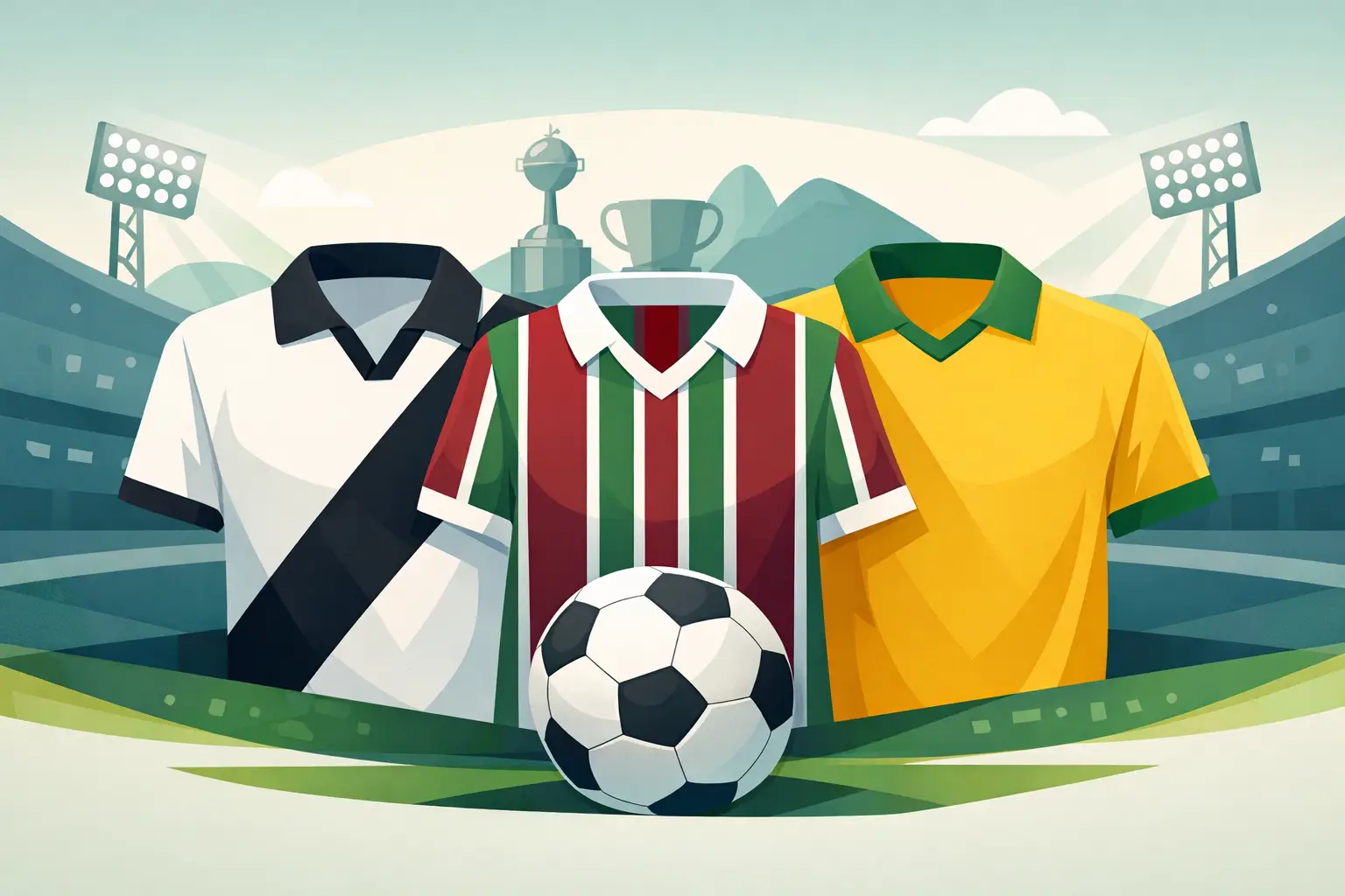 Camisas de clubes brasileiros que marcaram época