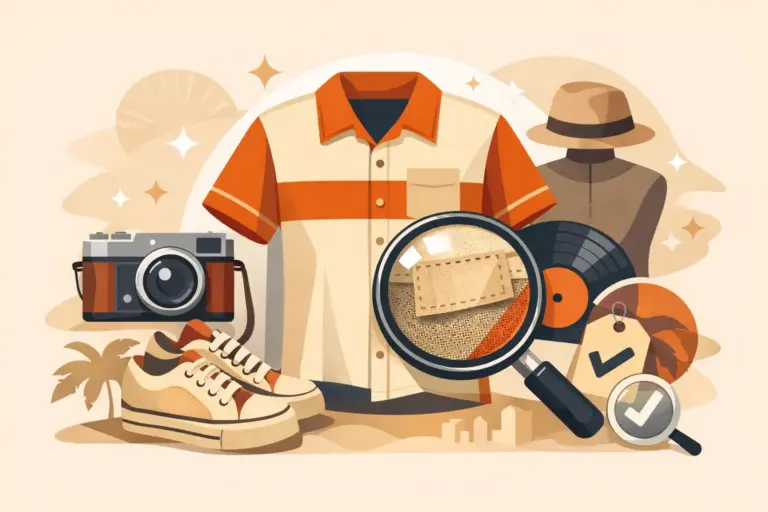 Como identificar camisa vintage autêntica