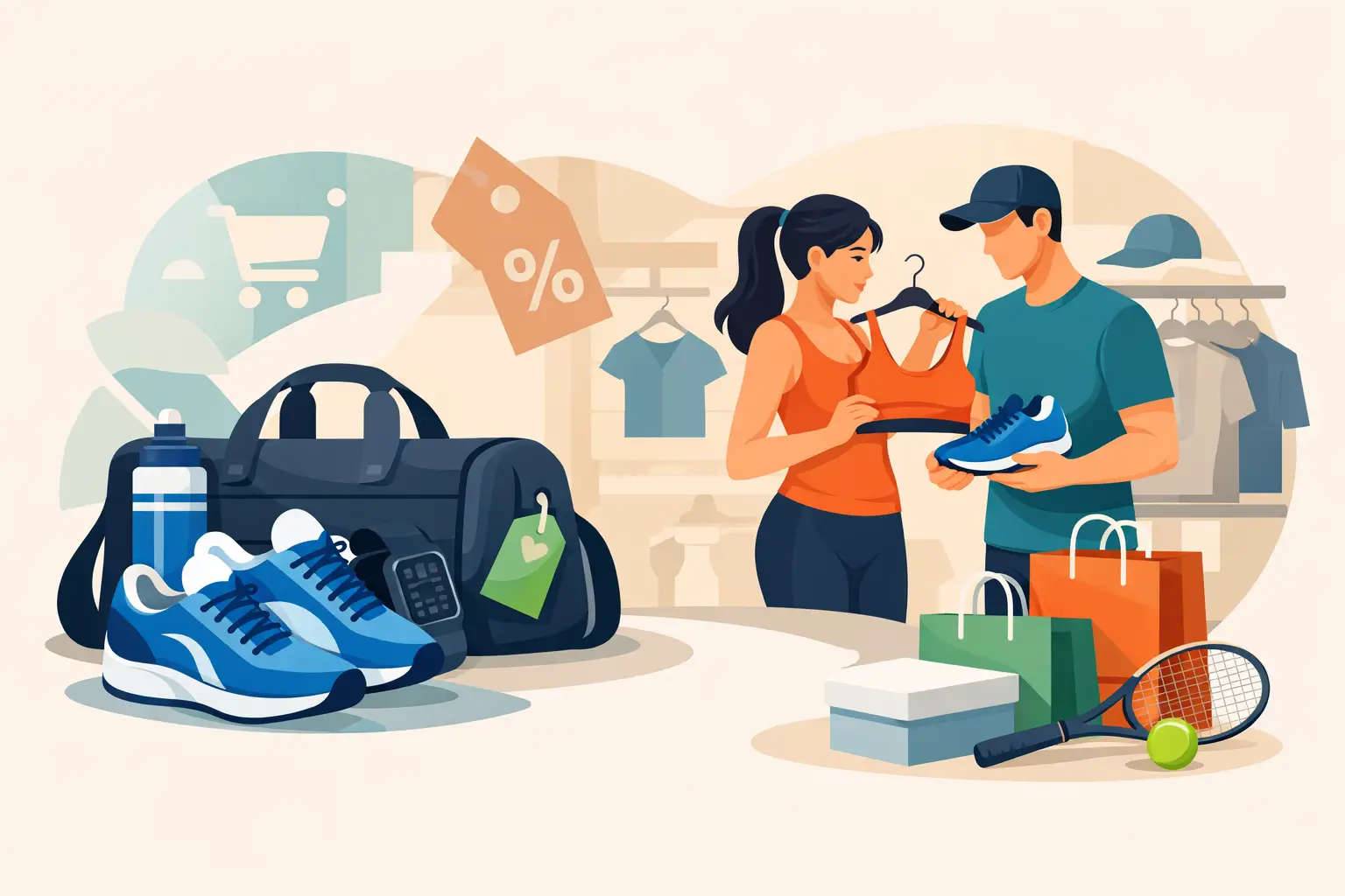 Guia de compra outlet esportivo sem erro