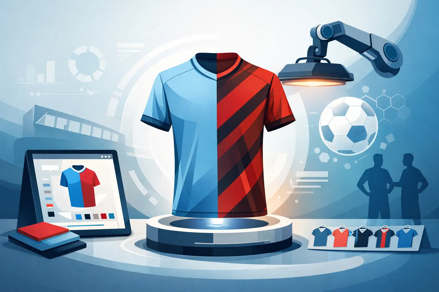 O futuro das camisas personalizadas no futebol