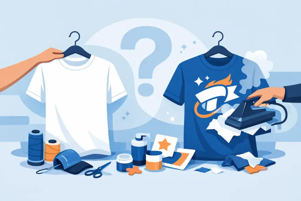 Personalização em camisa estraga a peça?